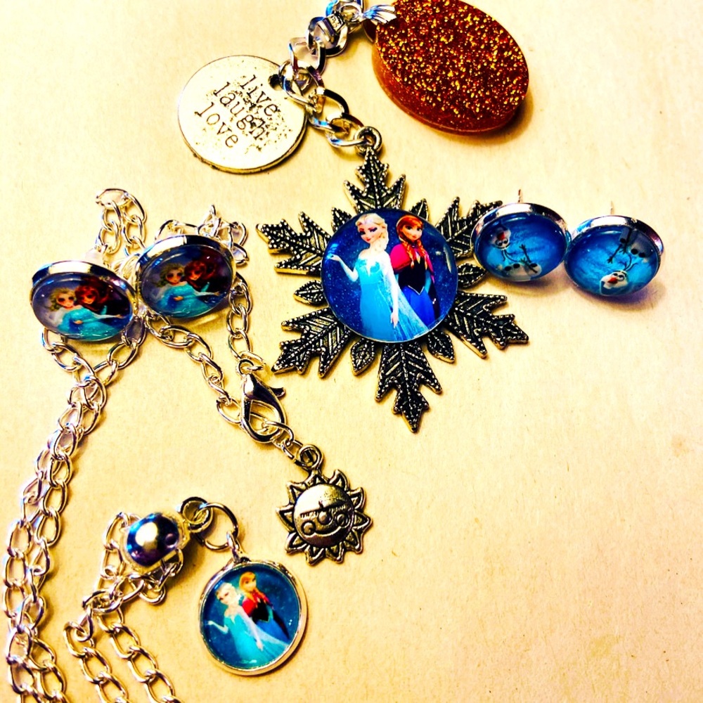Hand Crafted Frozen Jewelry Set